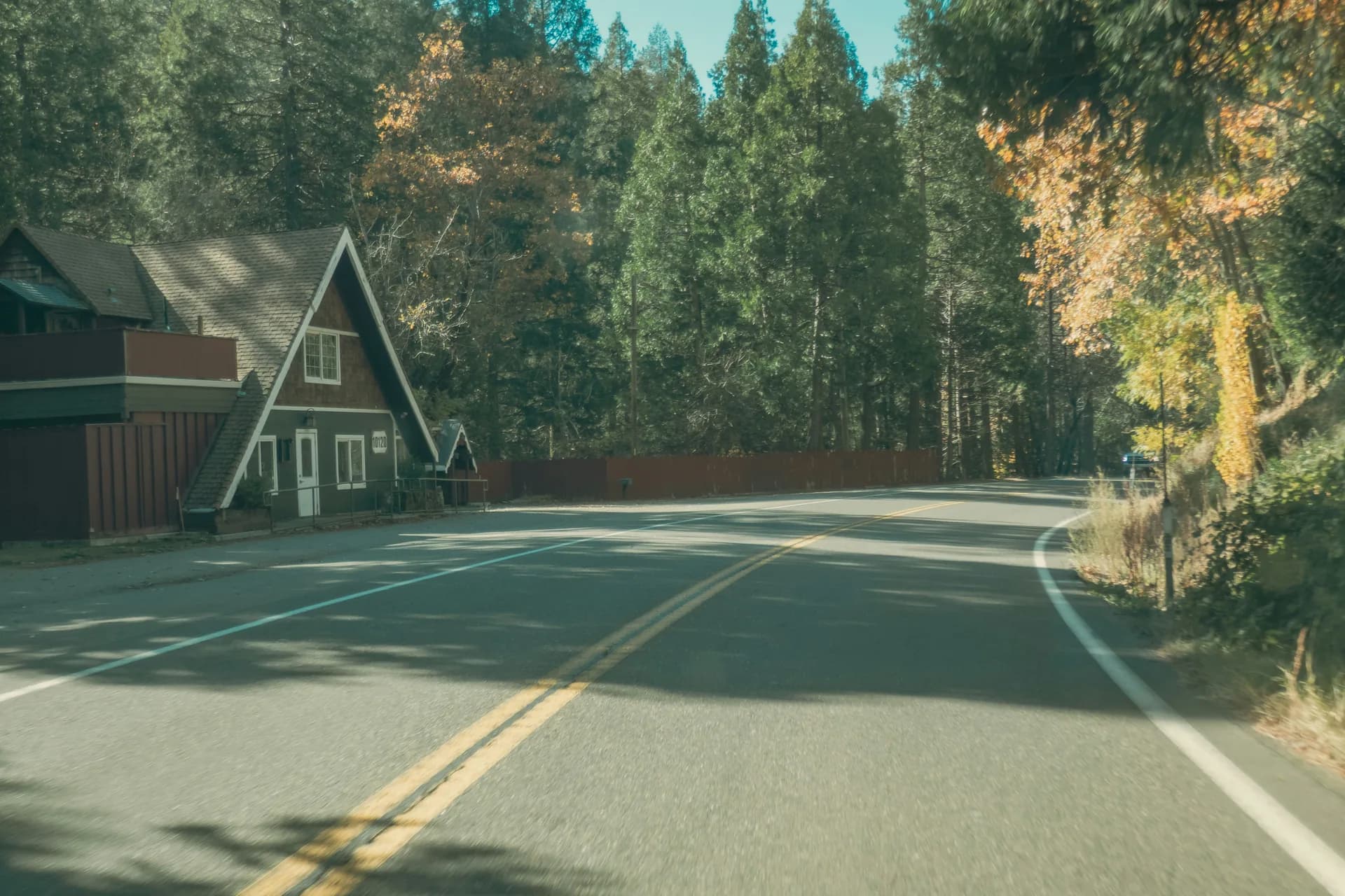 A-frame cabins along a forest road in South Lake Tahoe — South Lake Tahoe vacation rental rules